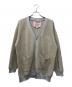 TTT MSW（ティー モダンストリートウェア）の古着「Lame Cardigan」｜グレージュ