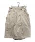 KAPITAL（キャピタル）の古着「ヒッコリーキュロットパンツ」｜アイボリー