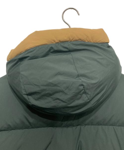 NEW BALANCE（ニューバランス）NEW BALANCE (ニューバランス) ユーティリティーリバーシブルグースダウンジャケット ベージュ×グリーン サイズ:Ⅿの古着・服飾アイテム