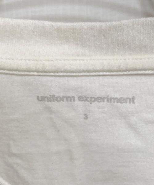 uniform experiment（ユニフォームエクスペリメント）uniform experiment (ユニフォームエクスペリメント) DAIDO MORIYAMA TEE ホワイト サイズ:3の古着・服飾アイテム