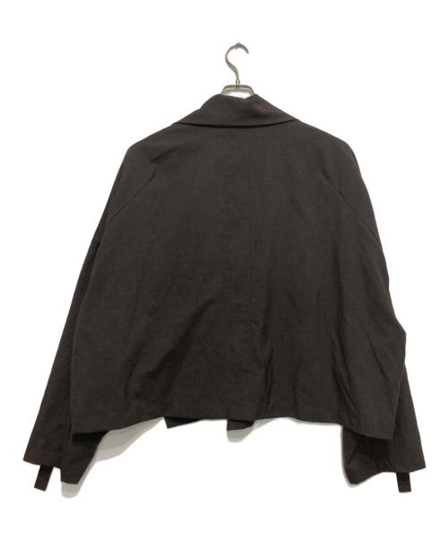 My Beautiful Landlet（マイビューティフルランドレット）My Beautiful Landlet (マイビューティフルランドレット) ウーステッドワイドジャケット ブラック サイズ:2の古着・服飾アイテム