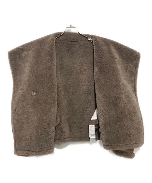 LAGUNA MOON（ラグナムーン）LAGUNA MOON (ラグナムーン) フェイクムートンスタンダードカラーコート ベージュ サイズ:FREE 未使用品の古着・服飾アイテム