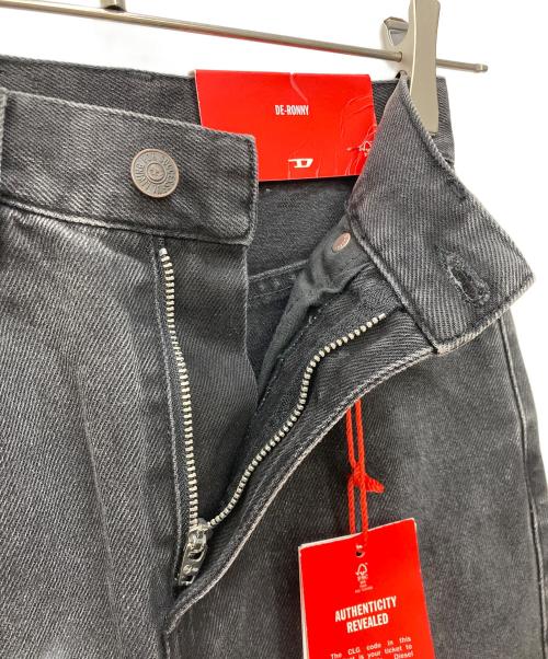 DIESEL（ディーゼル）DIESEL (ディーゼル) DE-RONNY ブラック サイズ:23 未使用品の古着・服飾アイテム