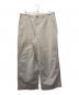 AOZORA（アオゾラブルーヘブン）の古着「ウンサイ天日干し 太チノパン」｜ベージュ