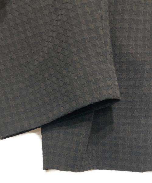 ETHOSENS（エトセンス）ETHOSENS (エトセンス) Houndstooth slacks ブラック サイズ:1 未使用品の古着・服飾アイテム