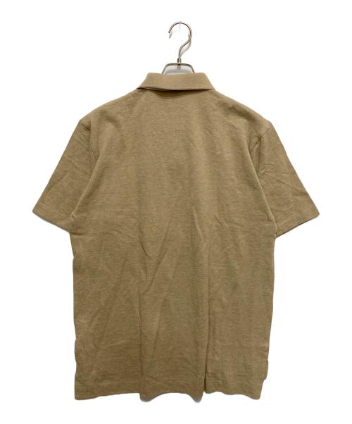Burberry's（バーバリー）Burberry's (バーバリー) ノヴァチェックラインンポロシャツ ベージュ サイズ:L 未使用品の古着・服飾アイテム