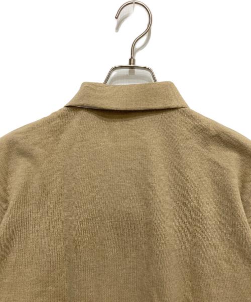 Burberry's（バーバリー）Burberry's (バーバリー) ノヴァチェックラインンポロシャツ ベージュ サイズ:L 未使用品の古着・服飾アイテム