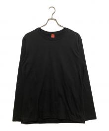 s'yte（サイト）の古着「"ROSE IN THE HAND" GRAPHIC LONG-SLEEVED T-SHIRT」｜ブラック