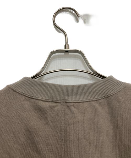 BEARDSLEY（ビアズリー）BEARDSLEY (ビアズリー) 袖口フリルトレーナー ベージュ サイズ:FREEの古着・服飾アイテム