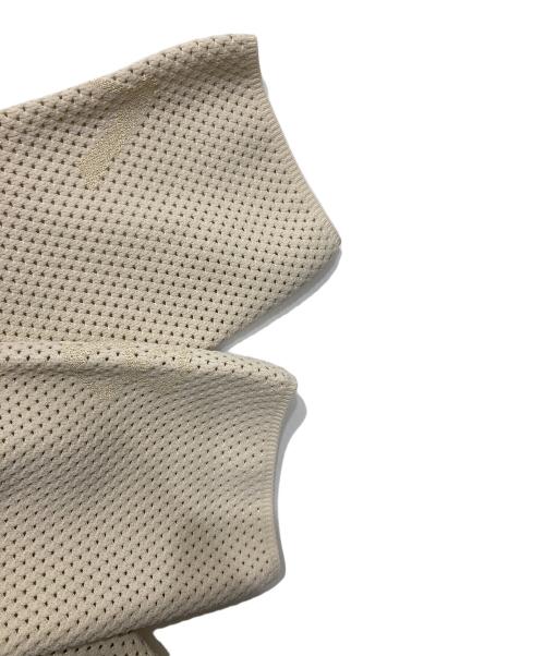 Ameri（アメリ）AMERI (アメリ) DISPERSE LOGO KNIT TOP ベージュ サイズ:FREEの古着・服飾アイテム