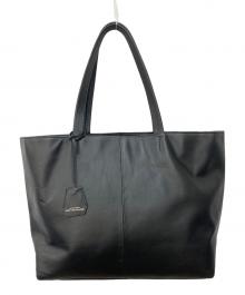 green label relaxing（グリーンレーベルリラクシング）の古着「ファンクショナル V2 レザー トートバッグ」｜ブラック
