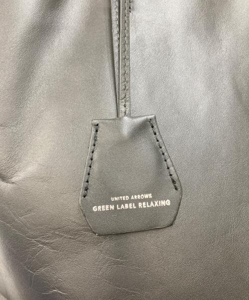 green label relaxing（グリーンレーベルリラクシング）green label relaxing (グリーンレーベルリラクシング) ファンクショナル V2 レザー トートバッグ ブラックの古着・服飾アイテム