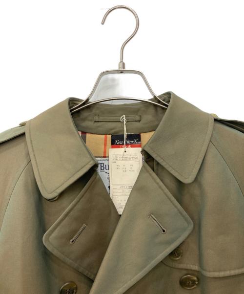 Burberry's（バーバリー）Burberry's (バーバリー) 裏ノバチェック玉虫トレンチコート ベージュ サイズ:9 未使用品の古着・服飾アイテム