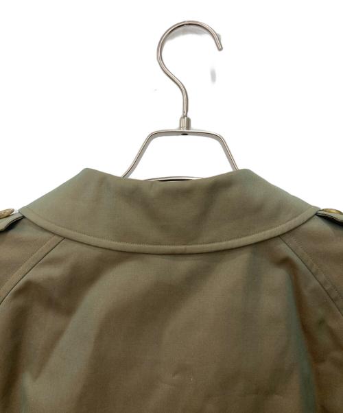 Burberry's（バーバリー）Burberry's (バーバリー) 裏ノバチェック玉虫トレンチコート ベージュ サイズ:9 未使用品の古着・服飾アイテム