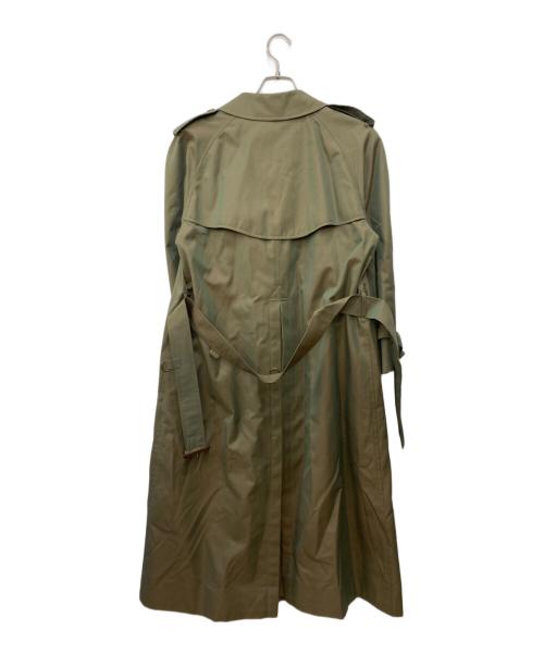 Burberry's（バーバリー）Burberry's (バーバリー) 裏ノバチェック玉虫トレンチコート ベージュ サイズ:9 未使用品の古着・服飾アイテム