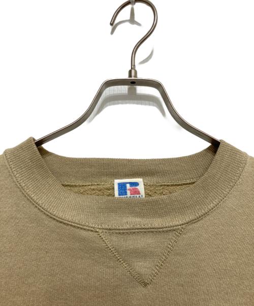 RUSSELL ATHLETIC（ラッセルアスレチック）RUSSELL ATHLETIC (ラッセルアスレチック) クルーネックスウェット ベージュ サイズ:XXLの古着・服飾アイテム