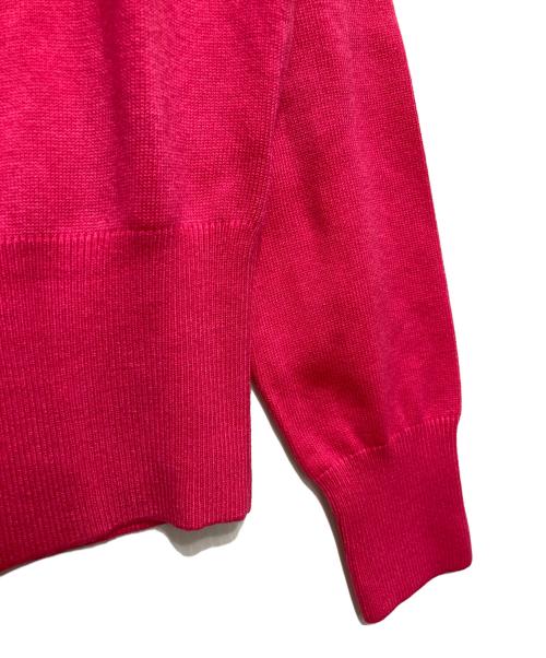 JENNE（ジェンヌ）JENNE (ジェンヌ) ウールミックスビッグボタンニット ピンク サイズ:S 未使用品の古着・服飾アイテム