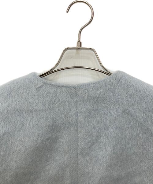 lusteek（ラスティーク）lusteek (ラスティーク) LUシャギーショートコート スカイブルー サイズ:SIZE 38の古着・服飾アイテム