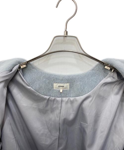 lusteek（ラスティーク）lusteek (ラスティーク) LUシャギーショートコート スカイブルー サイズ:SIZE 38の古着・服飾アイテム