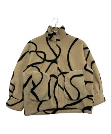 中古・古着通販】Ameri (アメリ) 2WAY REVERSIBLE BOA JACKET ベージュ