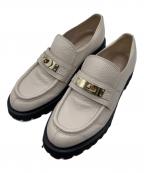 GINZA kanematsuギンザ カネマツ）の古着「ターンロックローファー」｜グレー