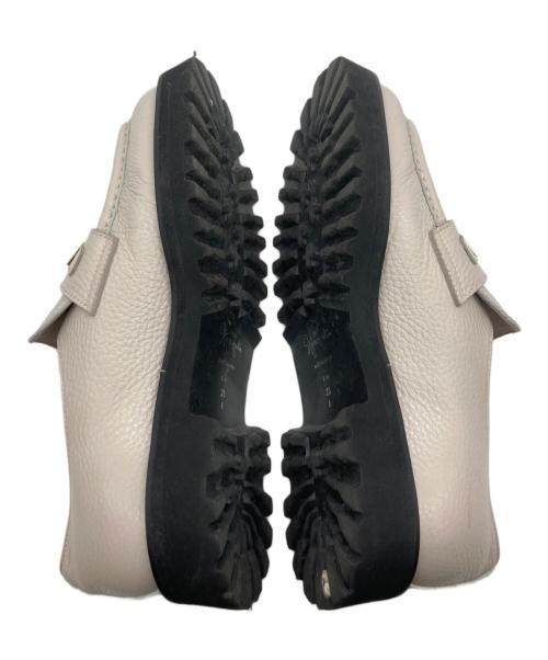 GINZA kanematsu（ギンザ カネマツ）GINZA Kanematsu (ギンザ カネマツ) ターンロックローファー グレー サイズ:23㎝の古着・服飾アイテム