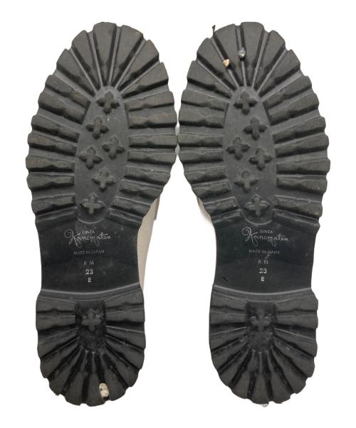 GINZA kanematsu（ギンザ カネマツ）GINZA Kanematsu (ギンザ カネマツ) ターンロックローファー グレー サイズ:23㎝の古着・服飾アイテム