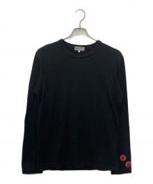 Yohji Yamamoto pour homme（ヨウジヤマモト プールオム）の古着「長袖カットソー」｜ブラック