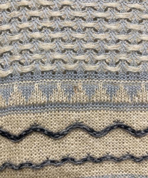 ISSEY MIYAKE（イッセイミヤケ）ISSEY MIYAKE (イッセイミヤケ) 70sイカニットワンピース ベージュ サイズ:不明の古着・服飾アイテム