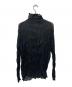 ISSEY MIYAKE (イッセイミヤケ) シワ加工カットソー ブラック サイズ:不明：8000円