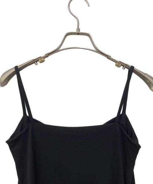 ISSEY MIYAKE（イッセイミヤケ）ISSEY MIYAKE (イッセイミヤケ) キャミソールワンピース ブラック サイズ:Mの古着・服飾アイテム
