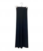 ISSEY MIYAKEイッセイミヤケ）の古着「ロングスカート」｜ブラック