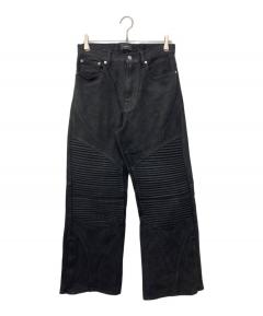 中古・古着通販】MM6 Maison Margiela MM BLACK DENIM STRIPED WOOL