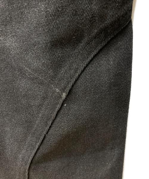 BREATH（ブレス）BREATH (ブレス) COATING BIKER DENIM PANTS ブラック サイズ:Mの古着・服飾アイテム
