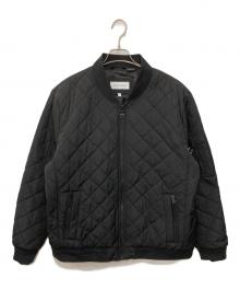Calvin Klein（カルバンクライン）の古着「中綿キルティングジャケット」｜ブラック