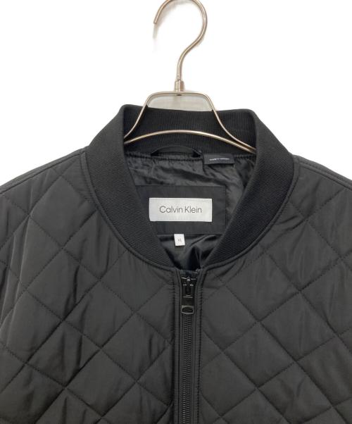 Calvin Klein（カルバンクライン）Calvin Klein (カルバンクライン) 中綿キルティングジャケット ブラック サイズ:XLの古着・服飾アイテム