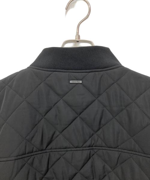 Calvin Klein（カルバンクライン）Calvin Klein (カルバンクライン) 中綿キルティングジャケット ブラック サイズ:XLの古着・服飾アイテム