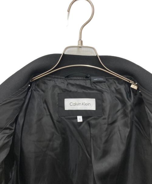 Calvin Klein（カルバンクライン）Calvin Klein (カルバンクライン) 中綿キルティングジャケット ブラック サイズ:XLの古着・服飾アイテム