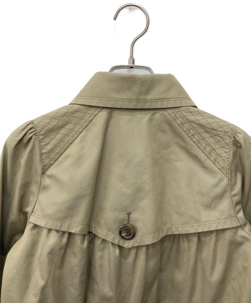 BURBERRY BLUE LABEL（バーバリー ブルー レーベル）BURBERRY BLUE LABEL (バーバリー ブルー レーベル) 裏地ノヴァチェック柄ジャケット ベージュ サイズ:SIZE 36の古着・服飾アイテム