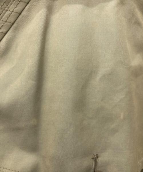 BURBERRY BLUE LABEL（バーバリー ブルー レーベル）BURBERRY BLUE LABEL (バーバリー ブルー レーベル) 裏地ノヴァチェック柄ジャケット ベージュ サイズ:SIZE 36の古着・服飾アイテム