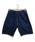 NIGEL CABOURNナイジェルケーボン）の古着「GYM SHORTS 12OZ DENIM」｜インディゴ