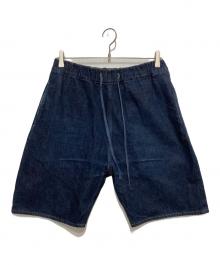 NIGEL CABOURN（ナイジェルケーボン）の古着「GYM SHORTS 12OZ DENIM」｜インディゴ