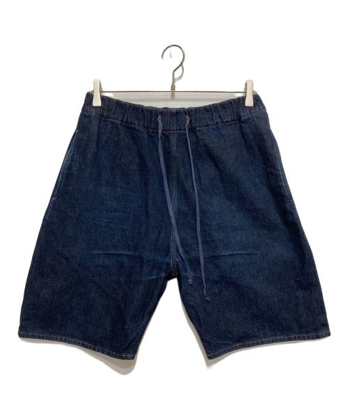 NIGEL CABOURN（ナイジェルケーボン）NIGEL CABOURN (ナイジェルケーボン) GYM SHORTS 12OZ DENIM インディゴ サイズ:34の古着・服飾アイテム