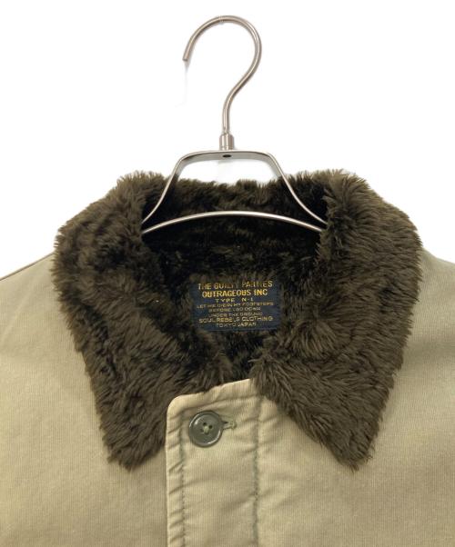 WACKO MARIA（ワコマリア）WACKO MARIA (ワコマリア) TYPE N-1 Deck jacket オリーブ サイズ:Mの古着・服飾アイテム