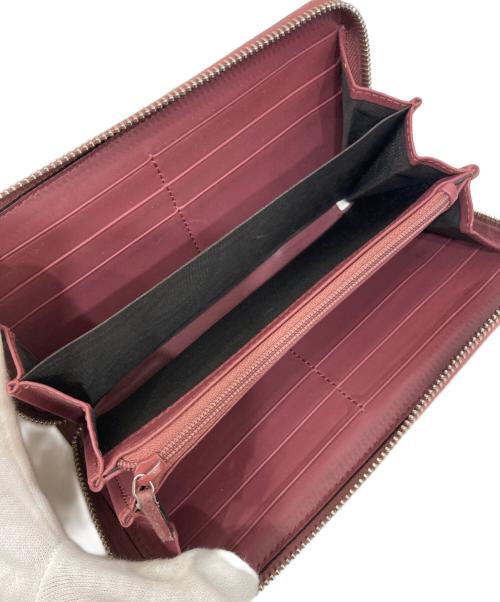 GUCCI（グッチ）GUCCI (グッチ) GGブルームス ラウンドジップウォレット ベージュの古着・服飾アイテム