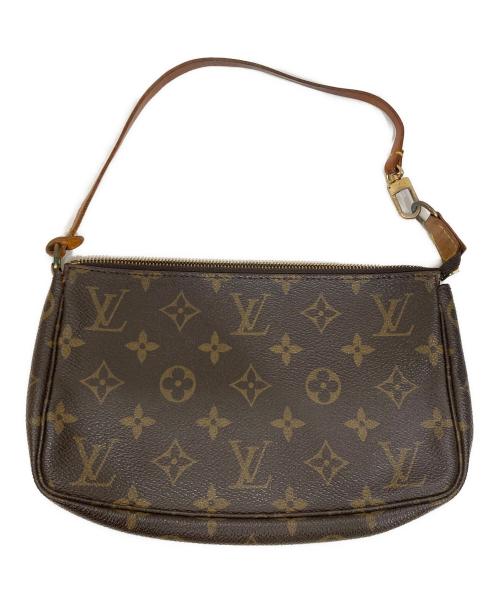 LOUIS VUITTON（ルイ ヴィトン）LOUIS VUITTON (ルイ ヴィトン) アクセソワール ポーチ ブラウンの古着・服飾アイテム