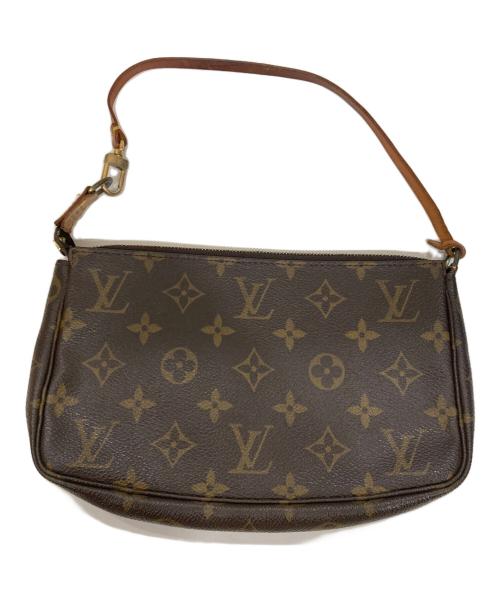 LOUIS VUITTON（ルイ ヴィトン）LOUIS VUITTON (ルイ ヴィトン) アクセソワール ポーチ ブラウンの古着・服飾アイテム