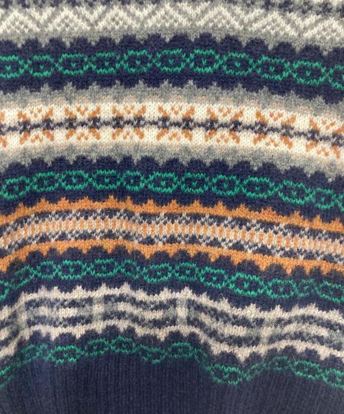 BEAMS PLUS（ビームスプラス）BEAMS PLUS (ビームスプラス) gim (ジム) 別注 Fair Isle Cricket Vest マルチカラー サイズ:Mの古着・服飾アイテム