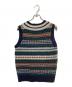 BEAMS PLUS (ビームスプラス) gim (ジム) 別注 Fair Isle Cricket Vest マルチカラー サイズ:M：5000円