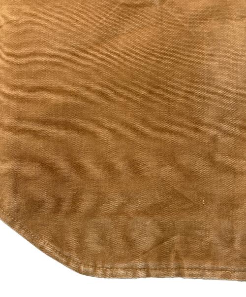 CarHartt（カーハート）CarHartt (カーハート) 80’s裏ボアダックベスト ブラウン サイズ:Ｌの古着・服飾アイテム